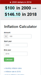 Mobile Screenshot of in2013dollars.com